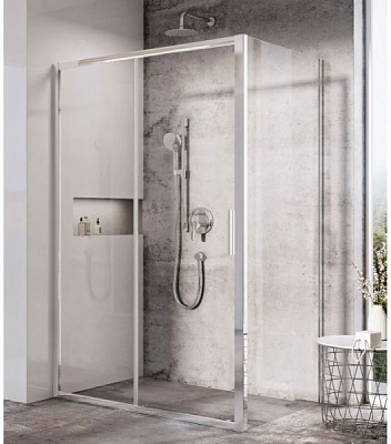 Душевая стенка Ravak BLIX SLIM BLSPS-80 X9BM40C00Z1 полированный алюминий